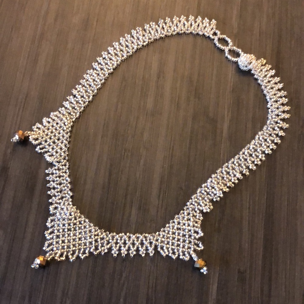 Guatemalan Hand Beaded Necklace